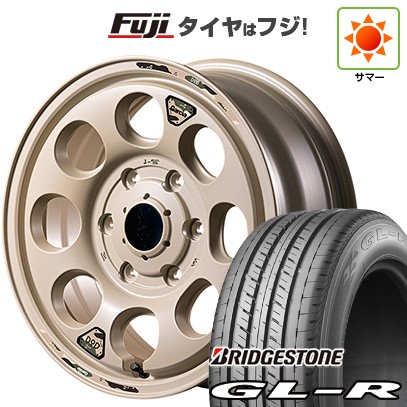 【新品】ハイエース200系 夏タイヤ ホイール4本セット 215/65R16 109/107R ブリヂストン GL-R MID WHEELS MID&times;DOD ウシャリン 6.5J 16インチ(送料無料)｜フジコーポレーション