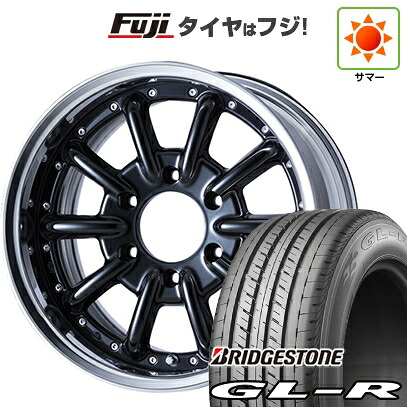 【新品】ハイエース200系 夏タイヤ ホイール4本セット 215/65R16 109/107R ブリヂストン GL-R エセックス ENCB 2P 16インチ(送料無料)