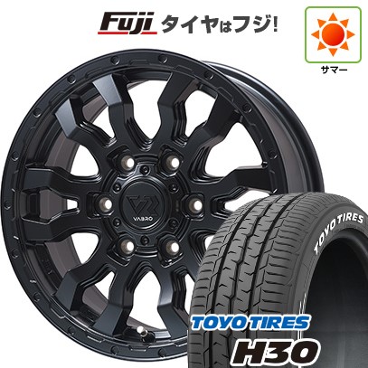 【新品】ハイエース200系 夏タイヤ ホイール4本セット 215/65R16 109/107R トーヨー H30 トピー ヴァブロ RR-01【限定】 16インチ(送料無料) サマータイヤ｜フジコーポレーション