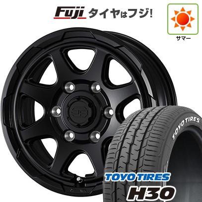 【新品】ハイエース200系 夏タイヤ ホイール4本セット 195/80R15 107/105N トーヨー H30 WEDS ウェッズアドベンチャー スタットベルク 6J 15インチ(送料無料)｜フジコーポレーション