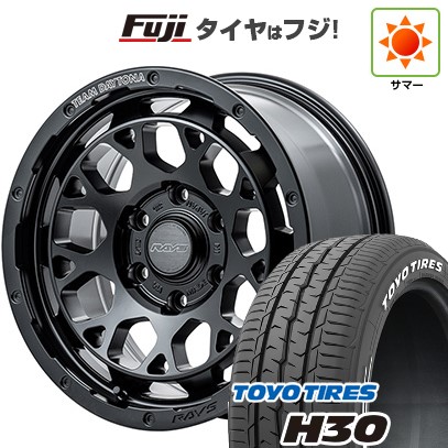 【新品】ハイエース200系 夏タイヤ ホイール4本セット 215/65R16 109/107R トーヨー H30 RAYS レイズ デイトナ M9+ 16インチ(送料無料) サマータイヤ｜フジコーポレーション 122,100円