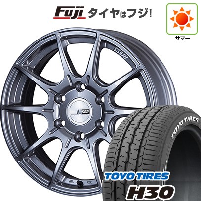 【新品】ハイエース200系 夏タイヤ ホイール4本セット 215/60R17 109/107R トーヨー H30 SSR ディバイド X01H 6.5J 17インチ(送料無料)|フジコーポレーション