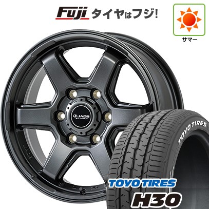 【新品】ハイエース200系 夏タイヤ ホイール4本セット 215/60R17 109/107R トーヨー H30 ジャオス アステラ CM-05 6.5J 17インチ(送料無料)｜フジコーポレーション
