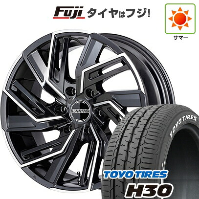 【新品】ハイエース200系 夏タイヤ ホイール4本セット 215/60R17 109/107R トーヨー H30 エセックス EW-17 17インチ(送料無料)｜フジコーポレーション