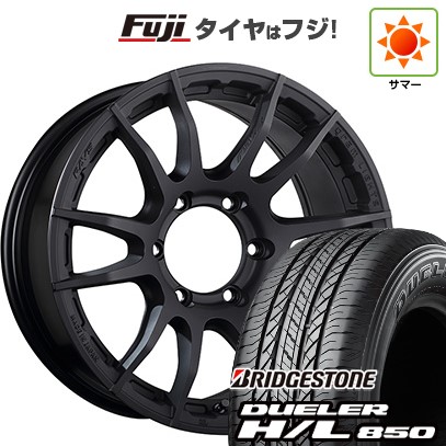 【新品】プラド/ハイラックス 夏タイヤ ホイール4本セット 265/65R17 ブリヂストン デューラー H/L850 RAYS レイズ グラムライツ 57XR-X 8J 17インチ(送料無料)