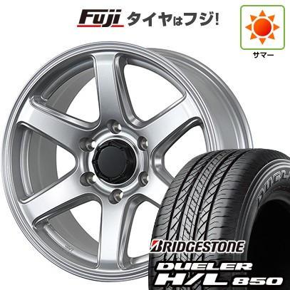 【新品】プラド/ハイラックス 夏タイヤ ホイール4本セット 265/65R17 ブリヂストン デューラー H/L850 トピー ME-A 7.5J 17インチ(送料無料)