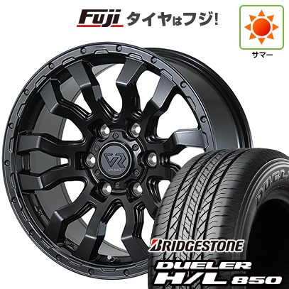 【新品】プラド/ハイラックス 夏タイヤ ホイール4本セット 265/65R17 ブリヂストン デューラー H/L850 トピー ヴァブロ RR-01 8J 17インチ(送料無料)|フジコーポレーション