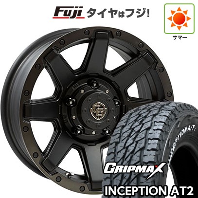 【新品】ジムニー 夏タイヤ ホイール4本セット 175/80R16 グリップマックス インセプション A/TII RWL(限定) WEDS ウェッズ クロスオーバーガーメンツ Style U 5.5J 16インチ(送料無料)