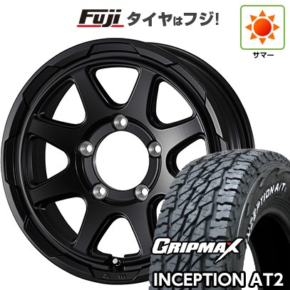 【新品】ジムニー 夏タイヤ ホイール4本セット 175/80R16 グリップマックス インセプション A/TII RWL(限定) WEDS ウェッズアドベンチャー スタットベルク 5.5J 16インチ(送料無料)