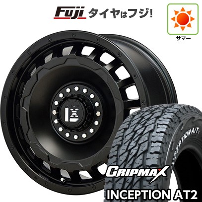 【新品】ジムニー 夏タイヤ ホイール4本セット 175/80R16 グリップマックス インセプション A/TII RWL(限定) オフビート レクセル スワッガー 5.5J 16インチ(送料無料)