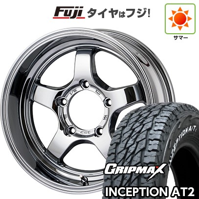 【新品】ジムニー 夏タイヤ ホイール4本セット 175/80R16 グリップマックス インセプション A/TII RWL(限定) ドゥオール CST ZERO-1 ハイパーS Limited Color 5.5J 16インチ(送料無料) 77,000円