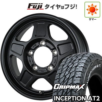 【新品】ジムニー 夏タイヤ ホイール4本セット 175/80R16 グリップマックス インセプション A/TII RWL(限定) トピー ランドフット GWD 数量限定 5.5J 16インチ(送料無料)