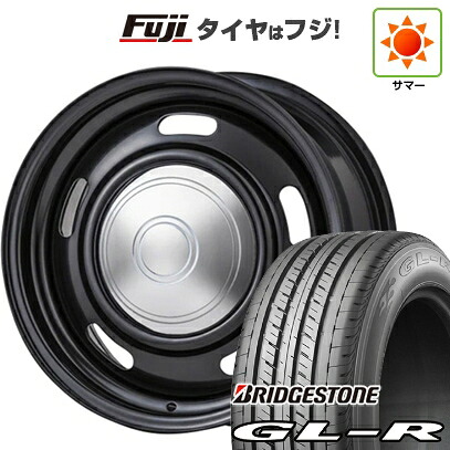【新品】ハイエース200系 夏タイヤ ホイール4本セット 215/65R16 109/107R ブリヂストン GL-R ギブソン ウォーカー 7J 16インチ(送料無料)|フジコーポレーション