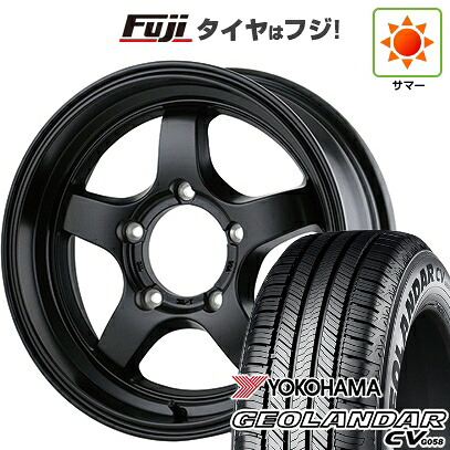 【新品】ジムニーシエラ/ジムニーノマド 夏タイヤ ホイール4本セット 215/65R16 ヨコハマ ジオランダー CV G058 ドゥオール CST ZERO-1 ハイパーS 6J 16インチ(送料無料)｜フジコーポレーション