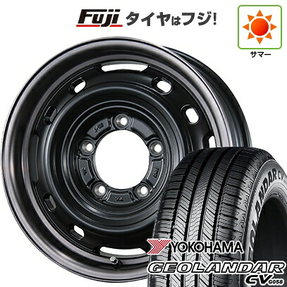 【新品】ジムニーシエラ/ジムニーノマド 夏タイヤ ホイール4本セット 215/65R16 ヨコハマ ジオランダー CV G058 シーエルリンク UNIONRIM TX 6J 16インチ(送料無料)｜フジコーポレーション