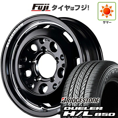 【新品】ジムニー 夏タイヤ ホイール4本セット 175/80R16 ブリヂストン デューラー H/L850 MID WHEELS ガルシア シスコ ブラックムーンエディション 5.5J 16インチ(送料無料)｜フジコーポレーション 90,805円