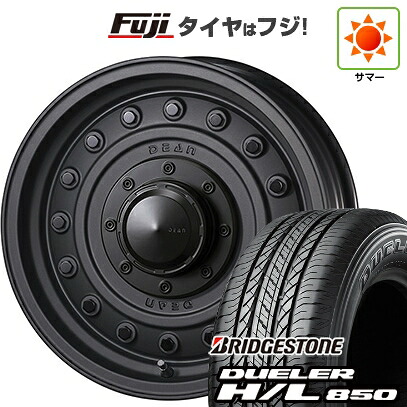【新品】ジムニー 夏タイヤ ホイール4本セット 175/80R16 ブリヂストン デューラー H/L850 クリムソン ディーン コロラド 5.5J 16インチ(送料無料)｜フジコーポレーション