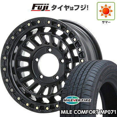 【新品】ジムニーシエラ/ジムニーノマド 夏タイヤ ホイール4本セット 215/65R16 ミレバー ミレコンフォート MP071(限定) MLJ エクストリームJ XJ08 6J 16インチ(送料無料)｜フジコーポレーション