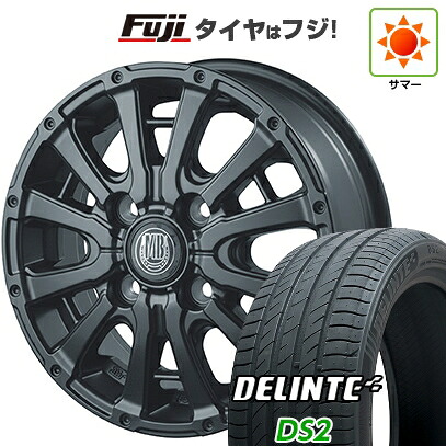 【新品 軽自動車】エブリイワゴン 夏タイヤ ホイール4本セット 165/60R14 デリンテ DS2(限定) インターミラノ MUD BAHN XR-600S 4.5J 14インチ(送料無料)|フジコーポレーション