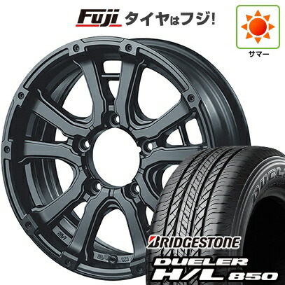 【新品】ジムニー 夏タイヤ ホイール4本セット 175/80R16 ブリヂストン デューラー H/L850 インターミラノ MUD BAHN XR-600S 5.5J 16インチ(送料無料)|フジコーポレーション