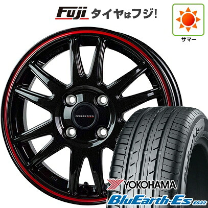 【新品 軽自動車】ソリオ ハスラー 夏タイヤ ホイール4本セット 165/70R14 ヨコハマ ブルーアース ES32 ホットスタッフ クロススピード ハイパーエディションCR6【限定】 4.5J 14インチ(送料無料)｜フジコーポレーション 43,030円
