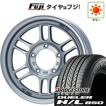 【新品】ジムニー 夏タイヤ ホイール4本セット 175/80R16 ブリヂストン デューラー H/L850 ENKEI エンケイ ALLROAD RPT1 5.5J 16インチ(送料無料)｜フジコーポレーション