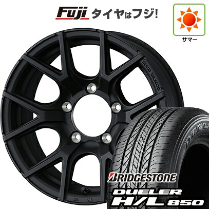 【新品】ジムニー 夏タイヤ ホイール4本セット 175/80R16 ブリヂストン デューラー H/L850 WEDS ウェッズアドベンチャー マッドヴァンス SD 5.5J 16インチ(送料無料)|フジコーポレーション