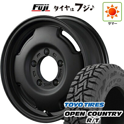 【新品】ジムニーシエラ/ジムニーノマド 夏タイヤ ホイール4本セット 215/70R16 トーヨー オープンカントリー R/T RBL アピオ ワイルドボア SR 6J 16インチ(送料無料)|フジコーポレーション