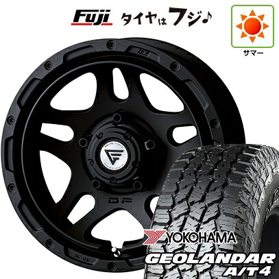 【新品】ジムニーシエラ/ジムニーノマド 夏タイヤ ホイール4本セット 215/65R16 ヨコハマ ジオランダー A/T4 G018 RBL デルタフォース オーバーランダー 6J 16インチ(送料無料)｜フジコーポレーション