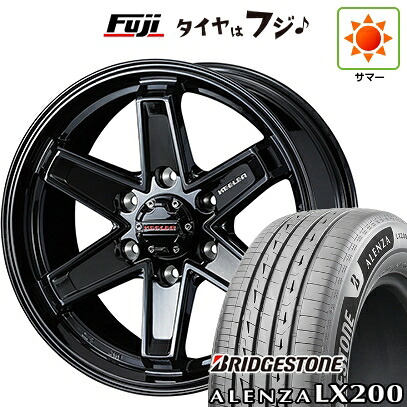 【新品】ランクル250/ランクル300 夏タイヤ ホイール4本セット 265/65R18 ブリヂストン アレンザ LX200 WEDS ウェッズアドベンチャー キーラータクティクス グロスブラック トヨタ車用 7.5J 18インチ(送料無料)｜フジコーポレーション