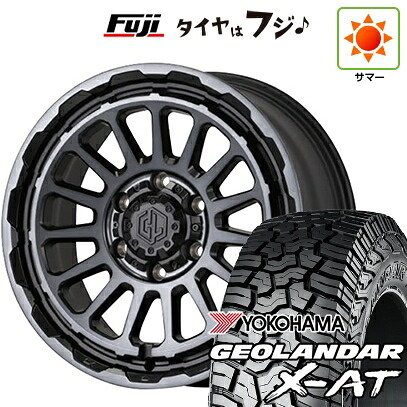 【新品】ランクル250 夏タイヤ ホイール4本セット 275/70R18 ヨコハマ ジオランダー X-AT G016 RBL シーエルリンク UNIONRIM HR 8.5J 18インチ(送料無料)｜フジコーポレーション
