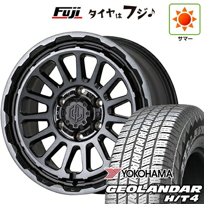 【新品】ランクル250/ランクル300 夏タイヤ ホイール4本セット 265/65R18 ヨコハマ ジオランダー H/T4 G062 シーエルリンク UNIONRIM HR 8.5J 18インチ(送料無料)｜フジコーポレーション