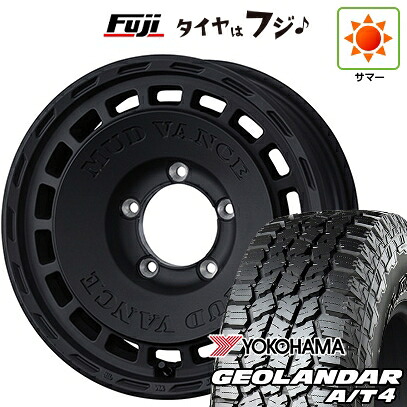 【新品】ジムニーシエラ/ジムニーノマド 夏タイヤ ホイール4本セット 215/70R16 ヨコハマ ジオランダー A/T4 G018 RBL WEDS ウェッズアドベンチャー マッドヴァンス DX 6J 16インチ(送料無料)｜フジコーポレーション