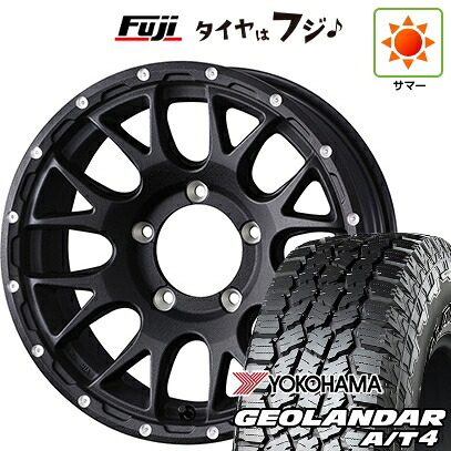 【新品】ジムニーシエラ/ジムニーノマド 夏タイヤ ホイール4本セット 215/65R16 ヨコハマ ジオランダー A/T4 G018 RBL WEDS ウェッズアドベンチャー マッドヴァンス 08 6J 16インチ(送料無料)｜フジコーポレーション