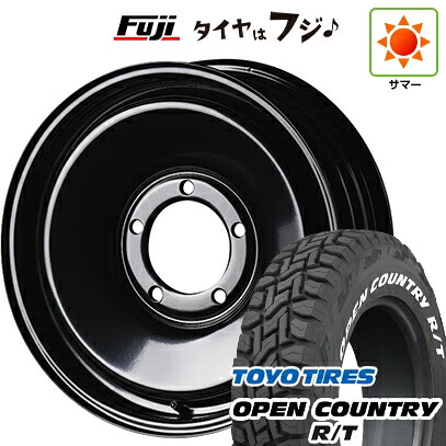 【新品】ジムニー 夏タイヤ ホイール4本セット 185/85R16 トーヨー オープンカントリー R/T RWL/RBL ビヨンド スーパームーン 5.5J 16インチ(送料無料)|フジコーポレーション