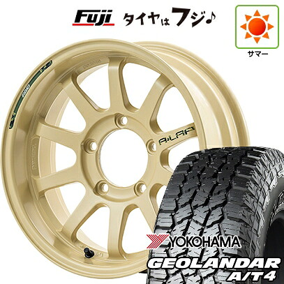 【新品】ジムニーシエラ/ジムニーノマド 夏タイヤ ホイール4本セット 215/65R16 ヨコハマ ジオランダー A/T4 G018 RBL RAYS レイズ A LAP-J DESERT EDITION 6J 16インチ(送料無料)|フジコーポレーション