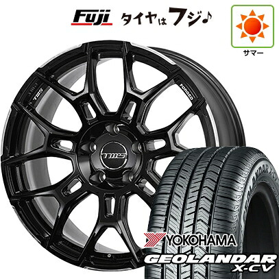 【新品】ランクル250 夏タイヤ ホイール4本セット 265/70R18 ヨコハマ ジオランダー X-CV G057 TWS エクスリート 407S ジオクロス モノブロック 8.5J 18インチ(送料無料)｜フジコーポレーション