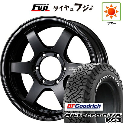 【新品】ランクル250 夏タイヤ ホイール4本セット 265/70R18 BFグッドリッチ オールテレーンT/A KO3 RWL RAYS レイズ ボルクレーシング TE37SB 8.5J 18インチ(送料無料)|フジコーポレーション