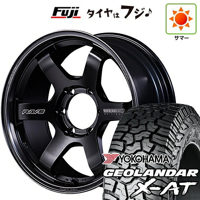 【新品】ランクル250 夏タイヤ ホイール4本セット 265/70R18 116 T ヨコハマ ジオランダー X-AT G016 RBL RAYS レイズ ボルクレーシング TE37SB Black Shadow LTD 8J 18インチ(送料無料)｜フジコーポレーション