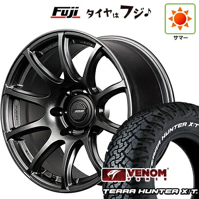 【新品】ランクル300 夏タイヤ ホイール4本セット 285/65R18 ヴェノムパワー テラハンターX/T2 RWL(限定) RAYS レイズ グラムライツ 57TR-X 9J 18インチ(送料無料)｜フジコーポレーション