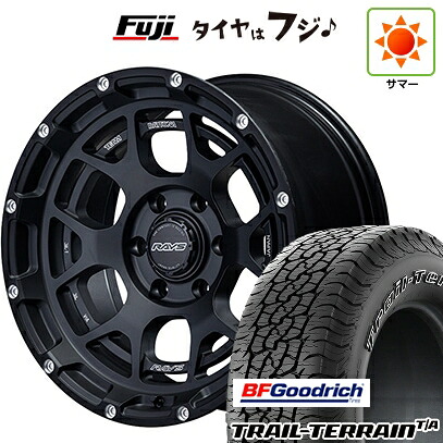 【新品】ランクル250/ランクル300 夏タイヤ ホイール4本セット 265/65R18 BFグッドリッチ トレールテレーンT/A ORWL RAYS レイズ デイトナ M6 8.5J 18インチ(送料無料)|フジコーポレーション