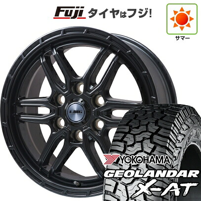 【新品】ランクル300 夏タイヤ ホイール4本セット 275/65R18 123/120 Q ヨコハマ ジオランダー X-AT G016 RBL レアマイスター LMG ベレッタ(マットブラック) トヨタ・レクサス車用 8J 18インチ(送料無料)|フジコーポレーション