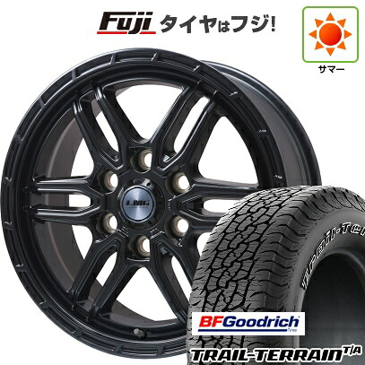 【新品】ランクル250/ランクル300 夏タイヤ ホイール4本セット 265/65R18 BFグッドリッチ トレールテレーンT/A ORWL LEHRMEISTER LMG ベレッタ(マットブラック) トヨタ・レクサス車用 8J 18インチ(送料無料)｜フジコーポレーション
