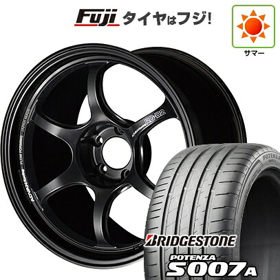 【新品】シビック タイプR(FL5) 夏タイヤ ホイール4本セット 265/35R18 ブリヂストン ポテンザ S007A YOKOHAMA ヨコハマ アドバンレーシング RG-D2 9.5J 18インチ(送料無料)