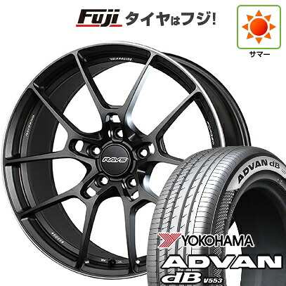【新品】シビック タイプR(FL5) 夏タイヤ ホイール4本セット 265/35R18 ヨコハマ アドバン dB V553 RAYS レイズ ボルクレーシング G025 9.5J 18インチ(送料無料)｜フジコーポレーション