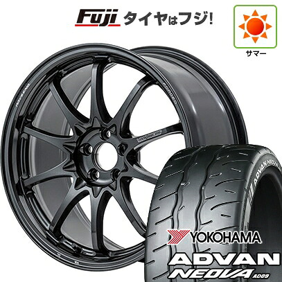 【新品】シビック タイプR(FL5) 夏タイヤ ホイール4本セット 265/35R18 ヨコハマ アドバン ネオバAD09 RAYS レイズ ボルクレーシング CE28N-plus 9.5J 18インチ(送料無料)