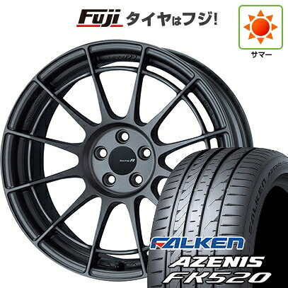 【新品】シビック タイプR(FL5) 夏タイヤ ホイール4本セット 265/35R18 ファルケン アゼニス FK520L ENKEI エンケイ Racing Revolution NT03 RR 9.5J 18インチ(送料無料)