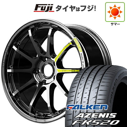 【新品】シビック タイプR(FL5) 夏タイヤ ホイール4本セット 265/35R18 ファルケン アゼニス FK520L RAYS レイズ グラムライツ 57NR LIMITED 9.5J 18インチ(送料無料)｜フジコーポレーション