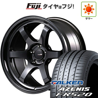 【新品】シビック タイプR(FL5) 夏タイヤ ホイール4本セット 265/35R18 ファルケン アゼニス FK520L MID WHEELS MID RACING R06 ホンダ車専用 9.5J 18インチ(送料無料)