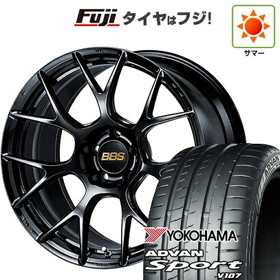 【パンク保証付き】【新品】シビック タイプR(FL5) 夏タイヤ ホイール4本セット 265/35R18 ヨコハマ アドバン スポーツ V107 BBS JAPAN RE-V7 9.5J 18インチ(送料無料)|フジコーポレーション
